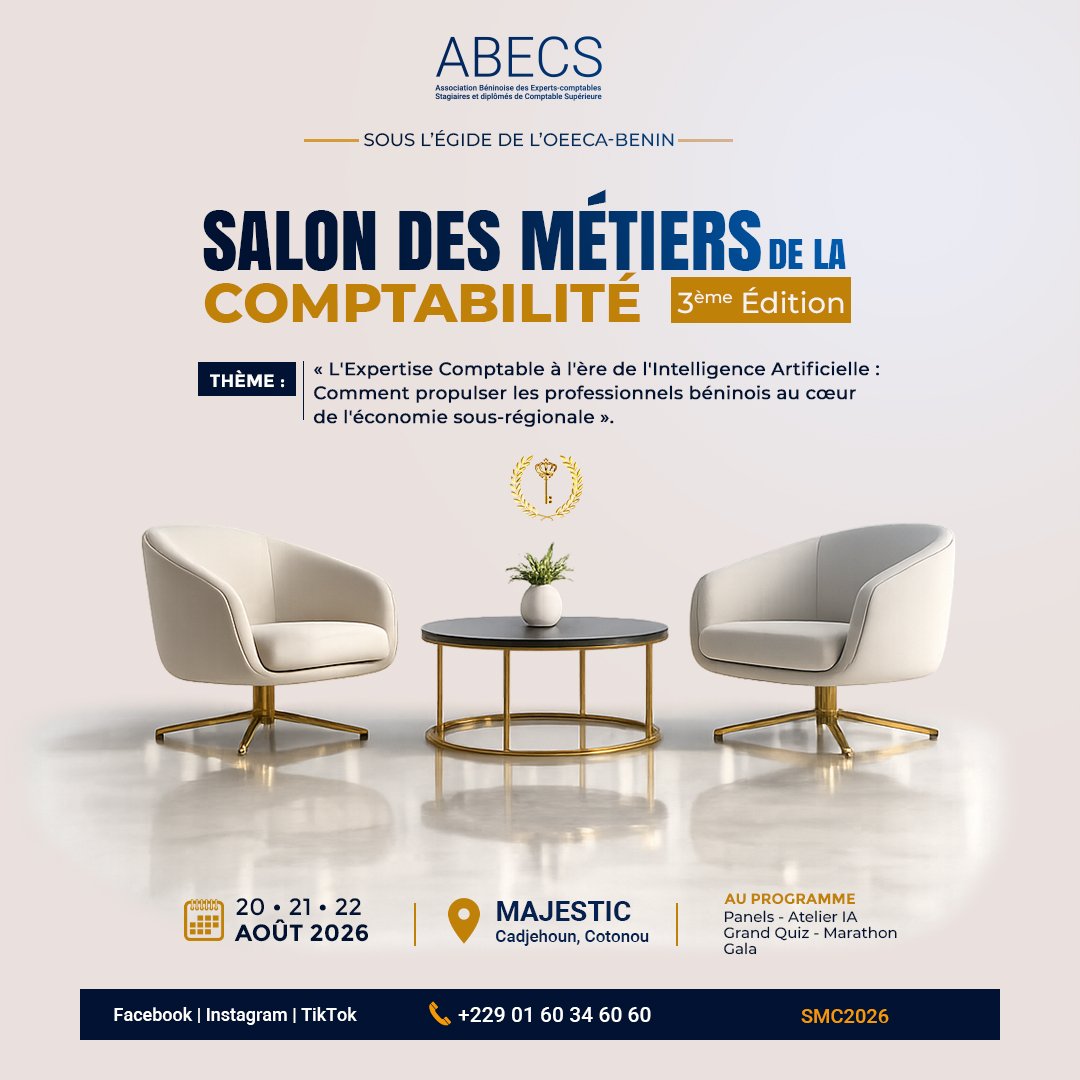SALON DES MÉTIERS DE LA COMPTABILITÉ  3ème Édition